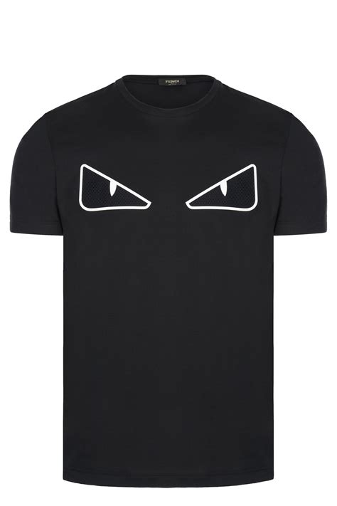 fendi tee bug eyes|Fendi t shirts.